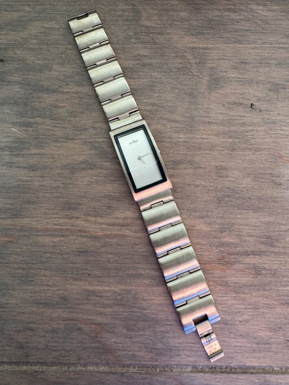 Sleek! Skagen Denmark 69LSQ Men's Titanium Quartz Watch - Picture 5 of 5